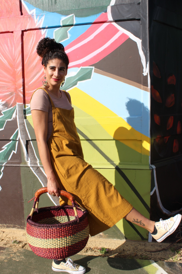 Wide Leg Jumpsuit Mustard