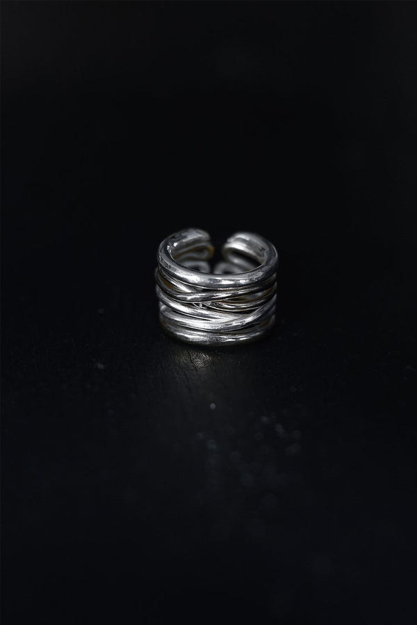 Silver Wrap Ring - Ewa Trabal Jewelry