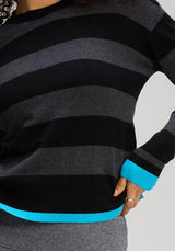 Stripe Clash - Black