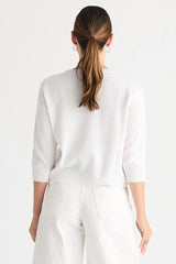 Island Cardi - White