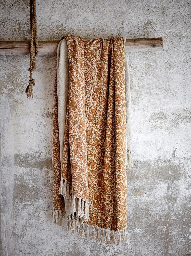 Bloomingville - Cianna Brown Recycled Cotton Throw